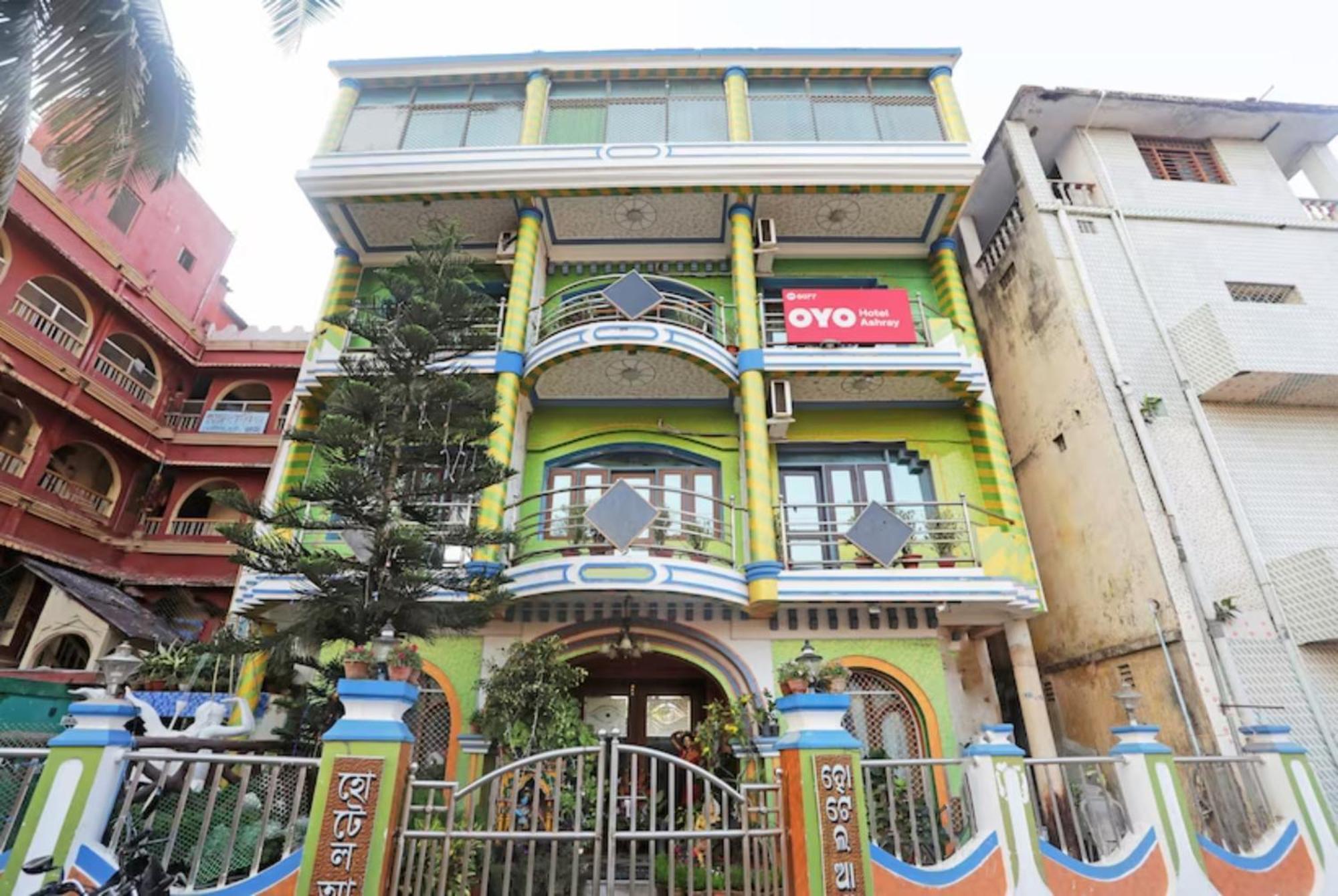Hotel Ashray Puri Exterior foto